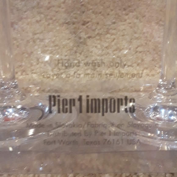 NIB Set of 4 Luster Flute Glasses - Picture 3 of 9